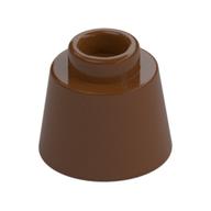Cone 1.17 x 1.17 x 2/3 (Fez) (Reddish Brown)
