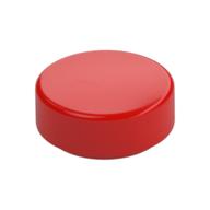 Tile Round 1 x 1 (Red)