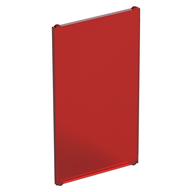 Glass for Window 1 x 4 x 6 (Trans-Red)