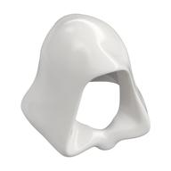 Hood, Connected Chin (White)
