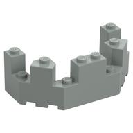 Castle Turret Top 4 x 8 x 2 1/3 (Light Gray)