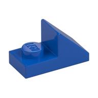 Brick Sloped 45° 2 x 1 with 2/3 Cutout [New Version] (Blue)