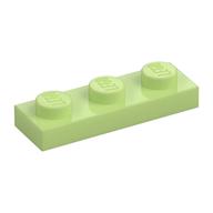 Plate 1 x 3 (Yellowish Green)