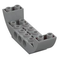 Brick Curved Inverted 2 x 8 x 2 Double (Light Bluish Gray)