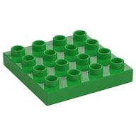 Duplo Plate 4 x 4 (Bright Green)
