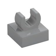 Tile Special 1 x 1 with Clip with Rounded Edges (Light Bluish Gray)