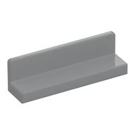 Panel 1 x 4 x 1 with Rounded Corners [Thin Wall] (Light Bluish Gray)