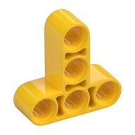 Technic Beam 3 x 3 T-Shape Thick (Yellow)
