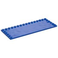 Plate Special 6 x 16, Studs on 3 Edges (Blue)
