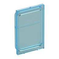 Glass for Train Door Lip On Top and Bottom (Trans-Light Blue)