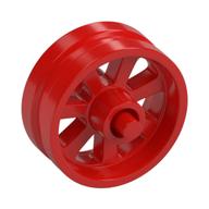 Wheel Centre 15 x 6 City Motorcycle with Stub Axles (Red)