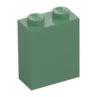 Brick 1 x 2 x 2 with Inside Stud Holder (Sand Green)