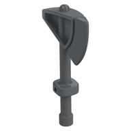 Duplo Axe / Tomahawk Square Handle and Hollow Bottom (Flat Silver)