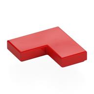 Tile 2 x 2 Corner (Red)
