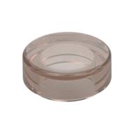 Tile Round 1 x 1 (Trans-Brown)