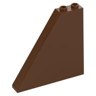 Brick Sloped 55° 1 x 6 x 5 (Reddish Brown)