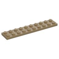 Plate 2 x 10 (Dark Tan)