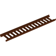 Ladder 16 x 2.5 (Reddish Brown)