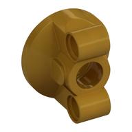 Technic Steering Portal with 2 Pin Holes (Pearl Gold)