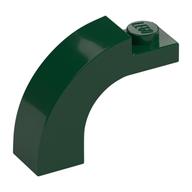 Brick Arch 1 x 3 x 2 Curved Top (Dark Green)