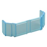 Glass for Train Front 2 x 6 x 2 (Trans-Light Blue)