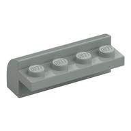 Brick Curved 2 x 4 x 1 1/3 (Light Gray)