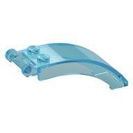 Windscreen 6 x 2 x 2 with Handle (Trans-Light Blue)
