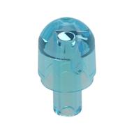 Light Cover 1 x 1 Round with Internal Bar / Bionicle Barraki Eye (Trans-Light Blue)