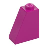Brick Sloped 65° 2 x 1 x 2 (Magenta)