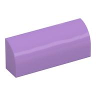 Brick Curved 1 x 4 x 1 1/3 No Studs (Medium Lavender)