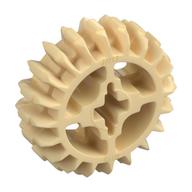 Technic Gear 20 Tooth Double Bevel with Axle Hole Type 1 [+ Opening] (Tan)
