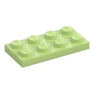 Plate 2 x 4 (Yellowish Green)