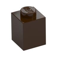Brick 1 x 1 (Dark Brown)