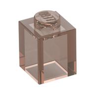 Brick 1 x 1 (Trans-Brown)