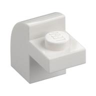 Brick Curved 1 x 2 x 1 1/3 with Curved Top (White)