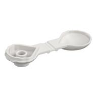 Animal, Clam [Type 2 - Locking Edge on Inner Lip] (White)