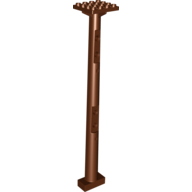 Boat, Mast 4 x 4 x 22 (Reddish Brown)