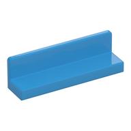 Panel 1 x 4 x 1 with Rounded Corners [Thin Wall] (Dark Azure)