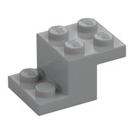 Bracket 3 x 2 x 1 1/3 with Pin Bottom (Light Bluish Gray)