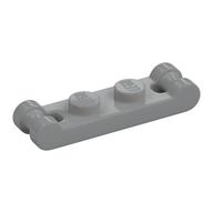 Plate Special 1 x 2 with Handles on Ends (Light Bluish Gray)
