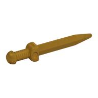 Weapon Sword with Thick Crossguard (Roman Gladius) (Pearl Gold)