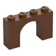 Brick Arch 1 x 4 x 2 (Reddish Brown)