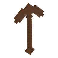 Tool Pickaxe Blocky, Double (Reddish Brown)