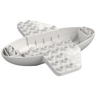 Duplo Airplane Base 12 x 12 x 2.5 (White)