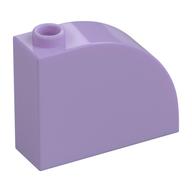 Brick Curved 1 x 3 x 2 (Lavender)