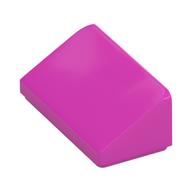 Brick Sloped 30° 1 x 2 x 2/3 (Dark Pink)