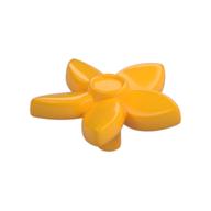 Plant, Flower with 5 Pointed Petals and Pin (Bright Light Orange)
