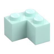 Brick 2 x 2 Corner (Light Aqua)