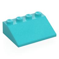 Brick Sloped 33° 3 x 4 (Medium Azure)