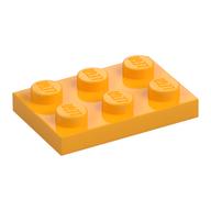 Plate 2 x 3 (Bright Light Orange)